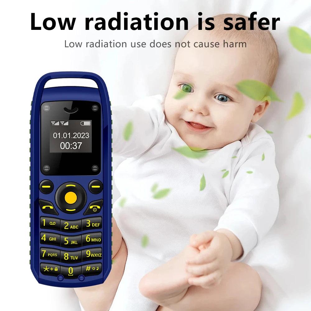 SERVO B25 Mini Mobile Phone 2 SIM Standby Bluetooth Dialing Magic Voice Sync Music Blacklist Durable Little Telephones Low-Price