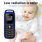 SERVO B25 Mini Mobile Phone 2 SIM Standby Bluetooth Dialing Magic Voice Sync Music Blacklist Durable Little Telephones Low-Price