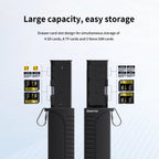 Desiontal DK-10 2-in-1 SD Card Card Reader Storage Case High-Speed USB 3.1 Type-C socket, SD/TF/SIM Card Carrying Case