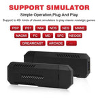 The X2 Pro video game console comes with 50,000 retro games and over 40 emulators, and is compatible with PS1/N64/PSP.