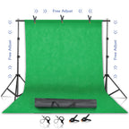 Background Stand Kit Support Frame System Backdrops  Adjustable Stand for Photography Photo Studio Chromakey Green Screen Frame