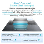 Blackview Acebook 12 Win 11 Pro Laptop 16'' 1920*1200 Display, Intel I5-1030NG7 Notebook, 16GB 512GB, 5000mAh