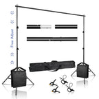 SH 2.6m*3m Suit Adjustable Backdrop Stand for Photography Wedding Photo Studio Backdrop Video Background Frame