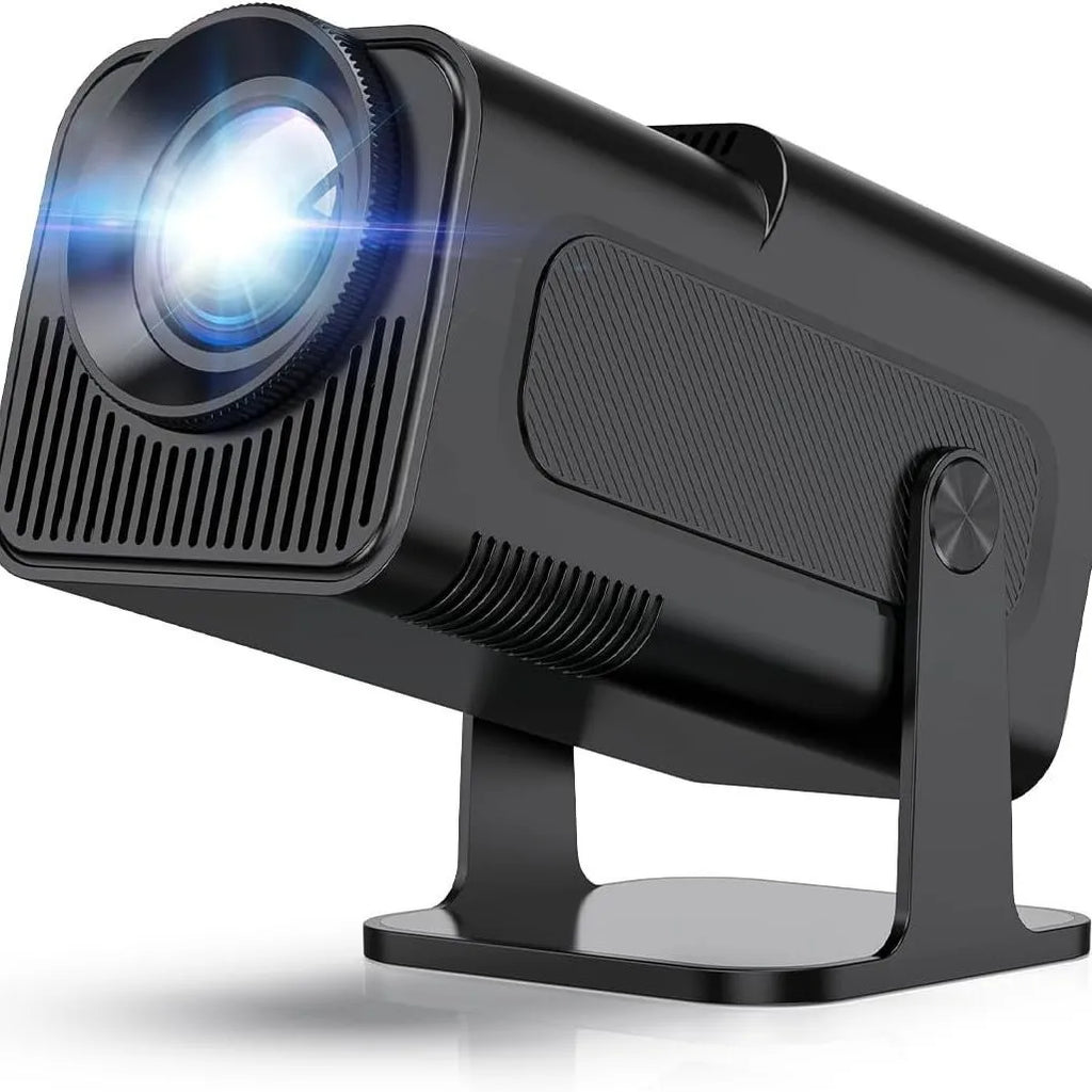 HY320Mini 4K Smart Video Projector,720P HD, 200ANSI Brightness,for Android 11.0,180° Rotatable for Home Theater and Outdoor Use