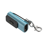 Type-C Charging Adapter USB C Mini Power Connector Protable Converter Plug For Xiaomi Smart Band 10 9 8 With Keychain