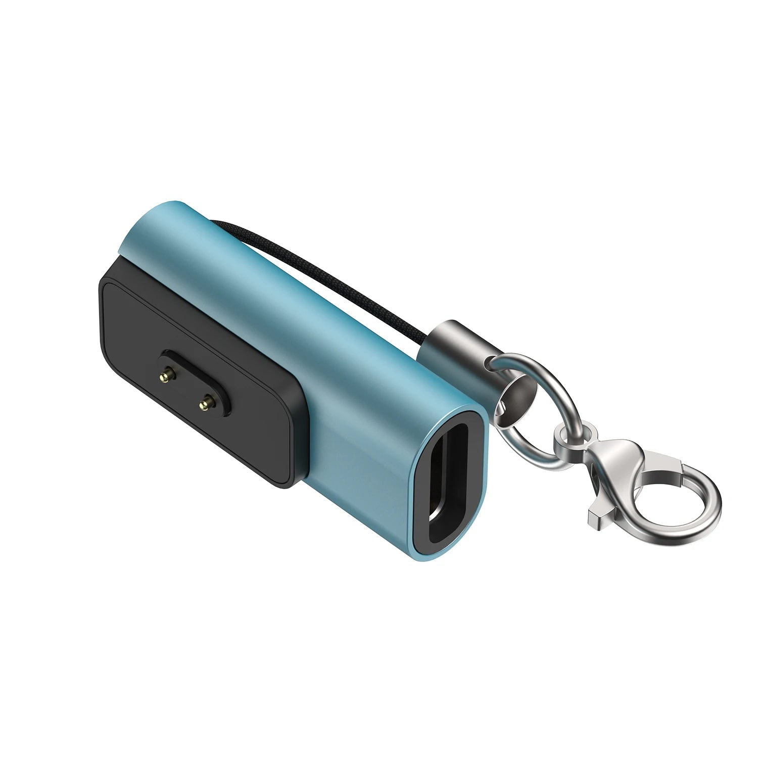 Type-C Charging Adapter USB C Mini Power Connector Protable Converter Plug For Xiaomi Smart Band 10 9 8 With Keychain