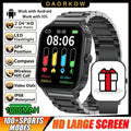 DAORKOW's new large-battery watch, 1000mAh, Bluetooth call, heart rate, blood pressure, and smartwatch for both men and women