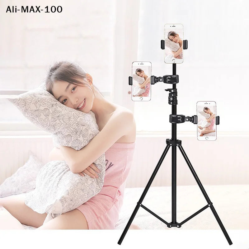 【AM3】1.6M 2.1M Duty Metal Alloy Light Stand Tripod For Photo Studio Softbox Video Flash Reflector Lighting Background Stand