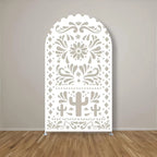 Mocsicka 2-Sided Arch Cover Mexican Fiesta Party Decoration Backdrop Baby Shower Arch Wall Kids Birthday Party Photo Banner