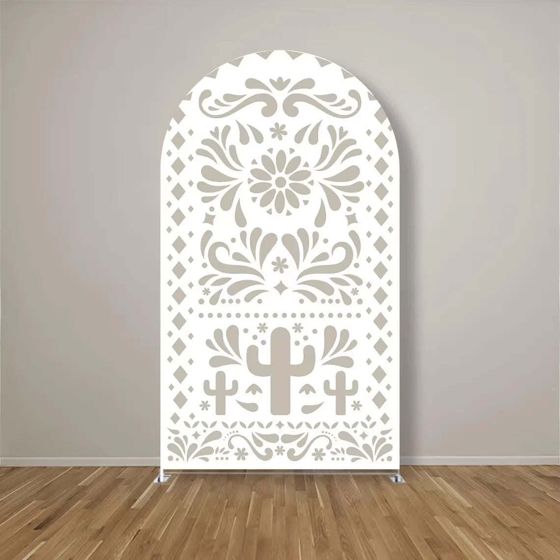 Mocsicka 2-Sided Arch Cover Mexican Fiesta Party Decoration Backdrop Baby Shower Arch Wall Kids Birthday Party Photo Banner