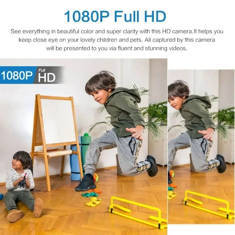HD 1080P X5 Mini Camera Camera IP Camera Recorder Wireless WiFi Baby Monitor Indoor Safety Security Surveillance Night Vision