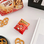 for AirPods 4 2024 3D Chips French Fries Cartoon Cute Earphone Case Wireless Headphone Cover for AirPods Pro 2 3 Funda Sleeve