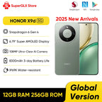 Global Version HONOR X9d 5G Smartphone 6.79" Anti-drop 120Hz AMOLED Screen 108MP Dual AI Cameras 8300mAh Battery 66W NFC IP69K