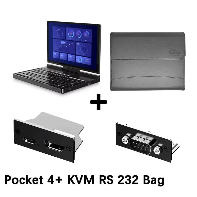 ¡Nueva versión 2025! GPD Pocket 4 de 8,8 pulgadas con AMD AI 9 HX 370, 64 GB de RAM, 2 TB NVMe, resolución 2.5K y tasa de refresco de 144 Hz, Mini Portátil para Gaming