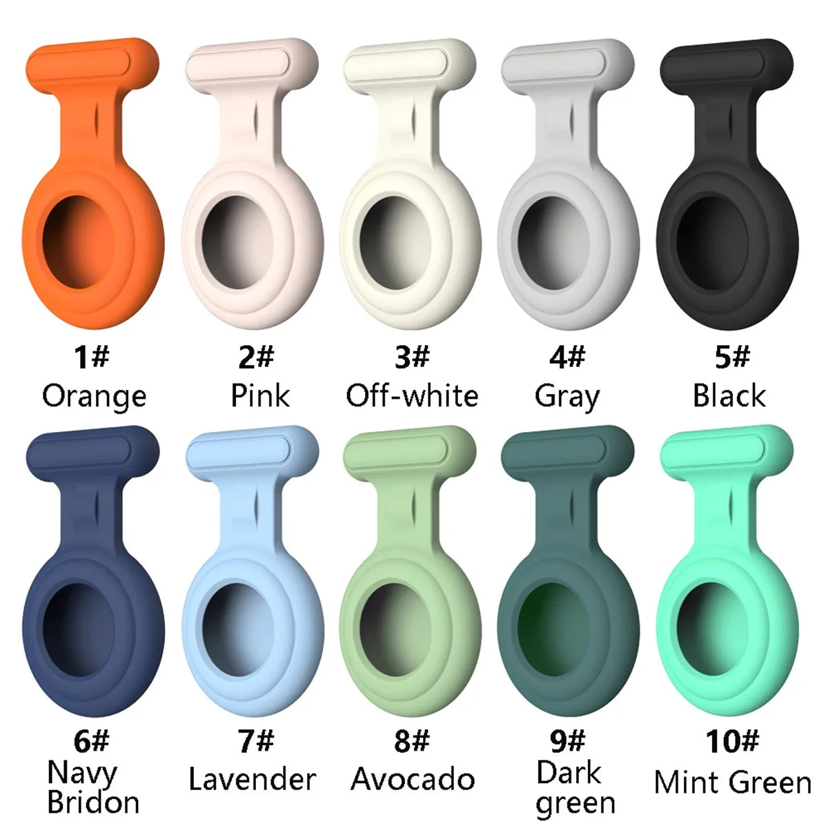 Silicone Air tag Holder Hidden Airtag Holder for Kids GPS Tracker with Brooch Pin, Airtags Clip Child/Elderly/Backpack/Luggage
