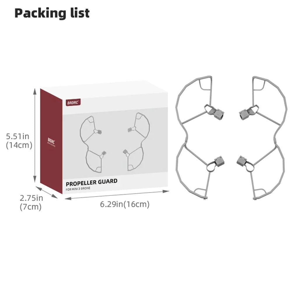 Propeller Protector Lightweight Propeller Protector Blade Bumper Anti-collision Drone Accessories for DJI Mini 3/Mini 3 Pro