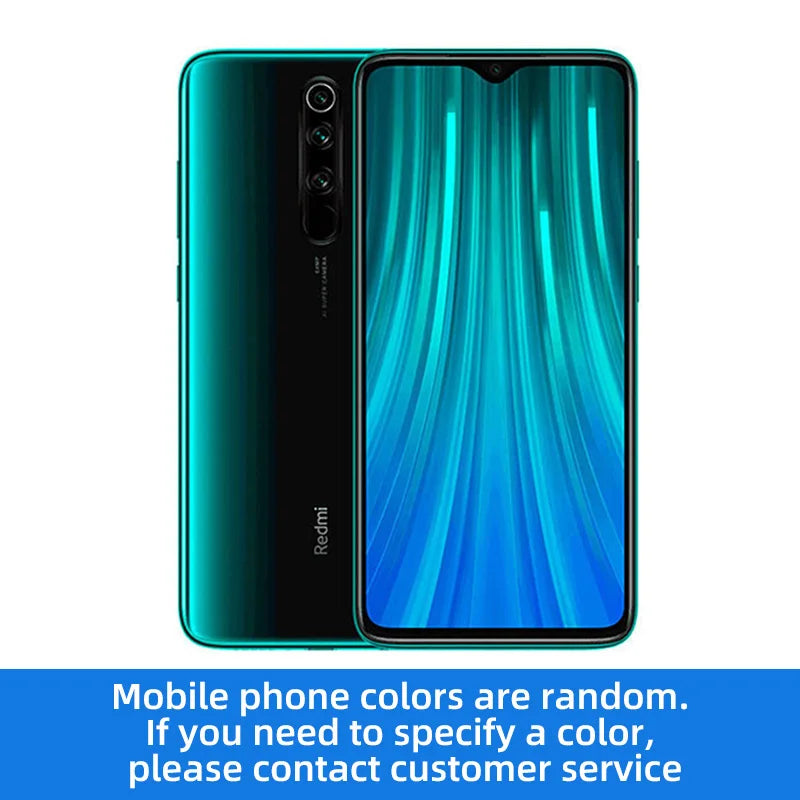 Redmi note 8 pro 4G Unlocked 128GB Android 6.53inch 4500mAh Battery 64MP camera used phone