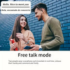 Translator New Bluetooth 5.3 Wireless Headphones Translation Earphones IPX4 Waterproof Rating Long Battery Life