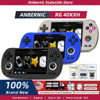 ANBERNIC RG40XX H Handheld Game Console 4'' Screen Linux System Joystick RGB Lighting Effect RG40XXH Video Player Trimui Console