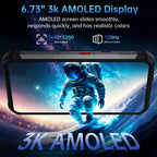 Unihertz by 8849 Tank 4 pro 5G AI Rugged Phone Built-in 720P Projector Dimensity 8300 512GB/1TB ROM 3k AMOLED 11600mAh IP68/IP69