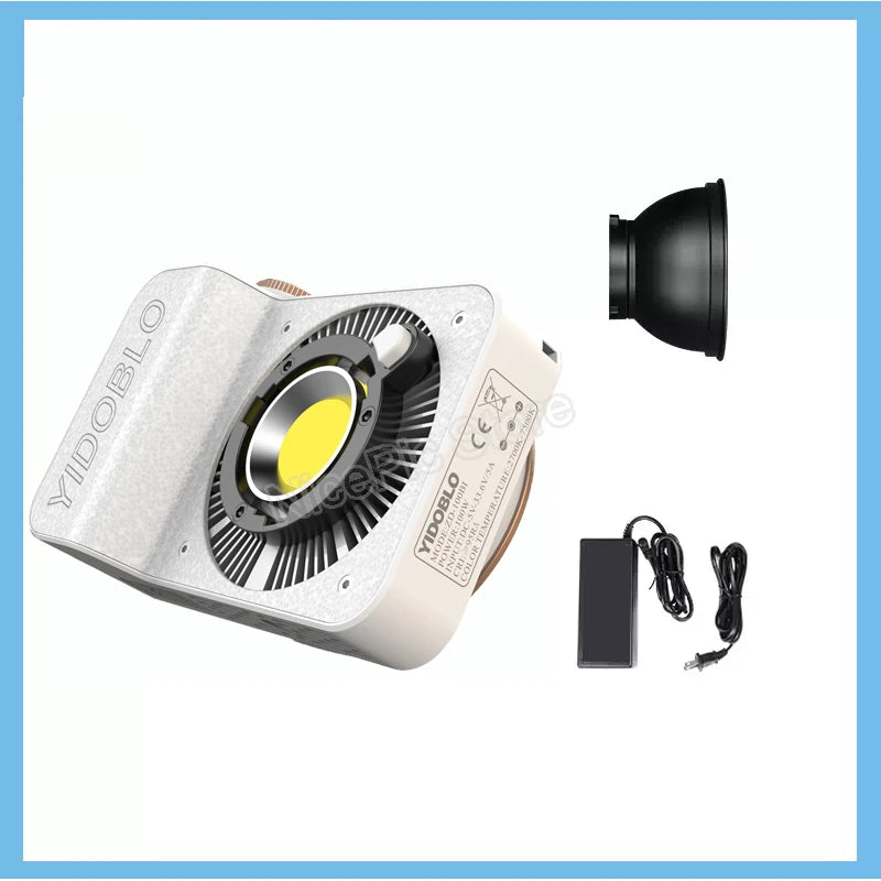 Yidoblo ZC-100 100W COB LED Light Photography Lighting Pocket Light with Tripod for Outdoor Photo Video Shooting