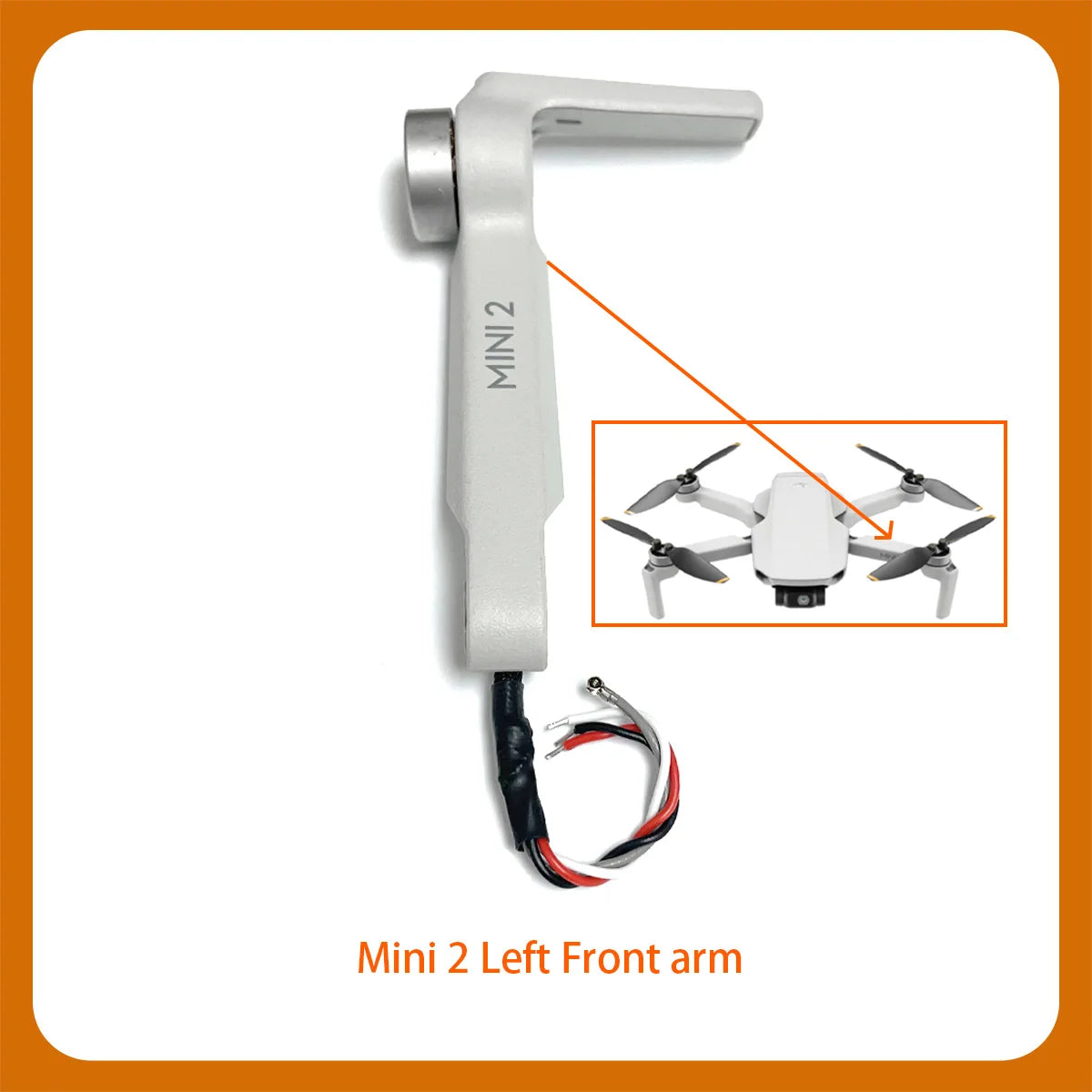 For DJI Mavic Mini2 Arm Original Mavic Mini 2 SE/4K Universal Engine Motor Arm The packaging is well tested