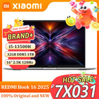 Xiaomi REDMI Book 16 2025 i5-13500H 32G 1TB 16inch 2.5K 120Hz Screen Gray