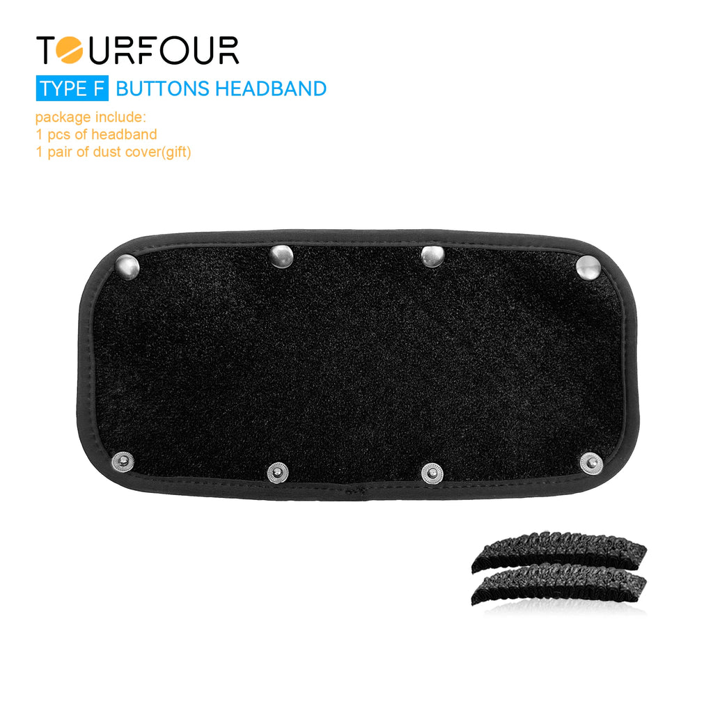 TOURFOUR Replacement Earpads for Audio Technica ATH-M50x,M50xBT,M40x,M30x,M20x,MSR7 Headphones Ear Cushion Sleeve Earmuffs