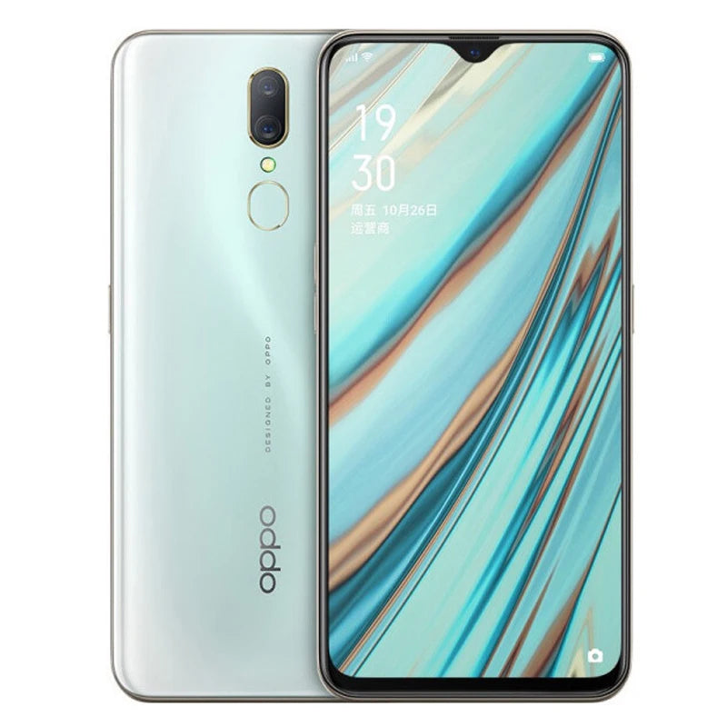 OPPO F11 smartphone Global firmware 4020mAh battery Android 9.0 CPU Helio P70 Rear camera 16MP Rear fingerprint used phone