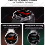 Nuevo Watch 5 Smart Watch 5 Pro Hombre HD AMOLED Pantalla GPS Frecuencia cardíaca Llamada Bluetooth IP68 Impermeable Smartwatch Hombre Regalos de Vacaciones