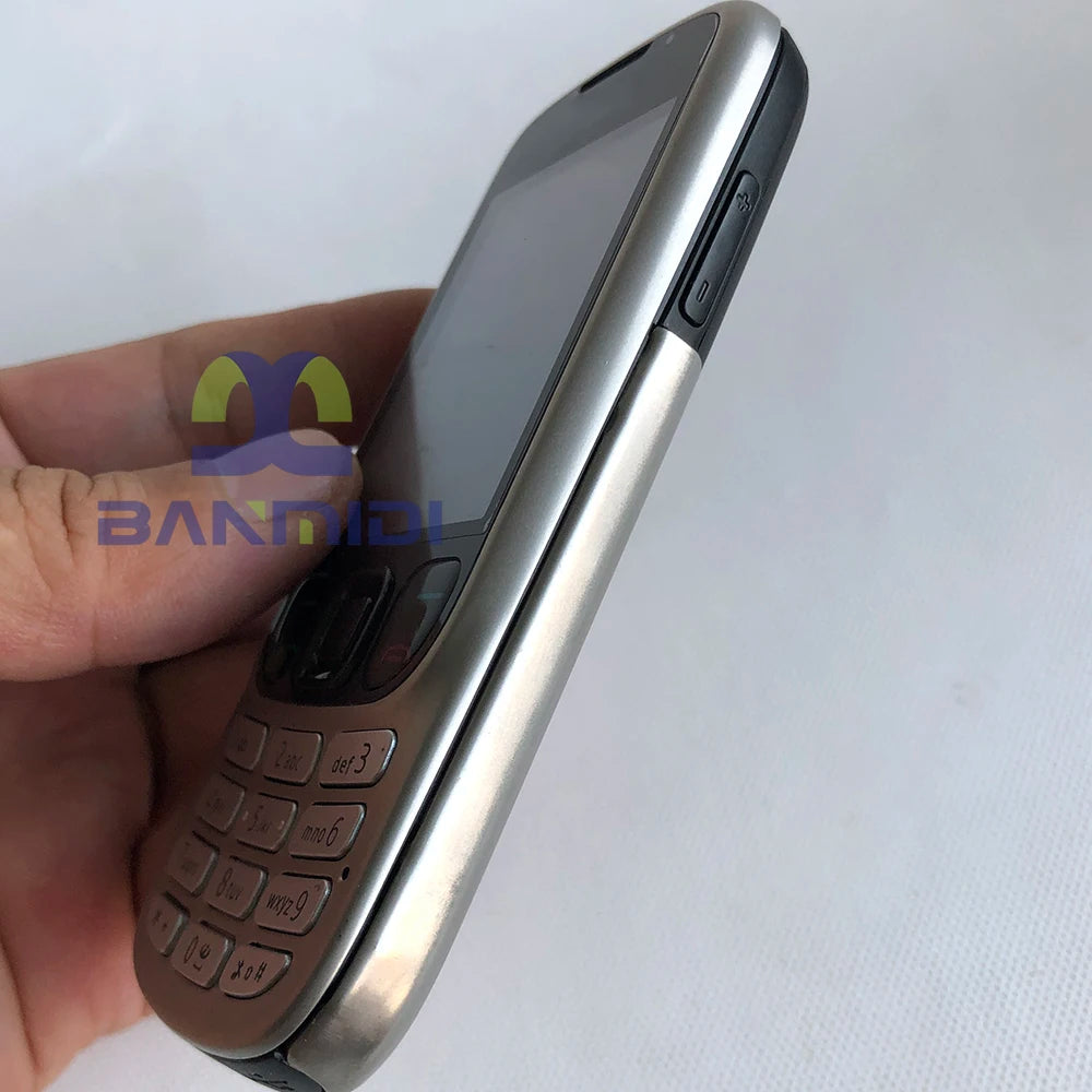 Original 6303 Classic 6303c GSM 2G Mobile Cell Phone 3MP Cellphone Russian Hebrew Arabic Keyboard Made in Finland on 2009