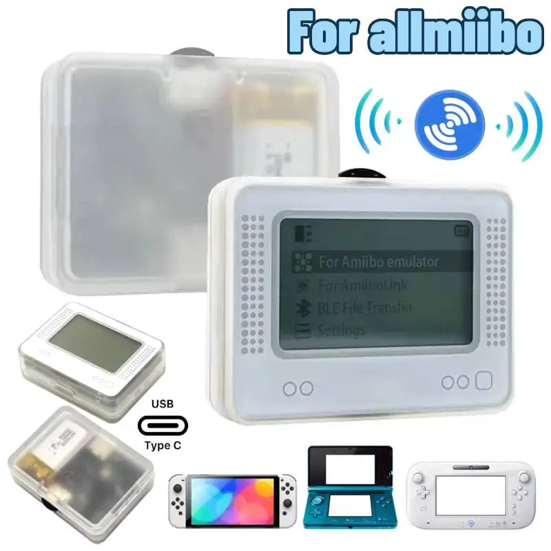 For Amiibo Pixl Emulator Simulator NFC Replacement Emulator Bluetooth-Compatible Game Emulator for Switch NS Game Accessories